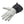 Glovii grey glove with white snowflake pattern and black cuff