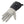 Glovii heated glove with grey snowflake pattern and black cuff control button