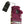 Glovii heated purple patterned knit hand warmer with power bank