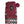 Glovii red patterned heated knit sock with pom poms and power button