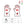 Glovii heated glove sizing chart showing L and XL dimensions