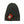 Glovii black ribbed beanie with a red battery pack connected to a zippered compartment