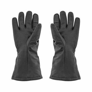 Pair of black Glovii leather gloves