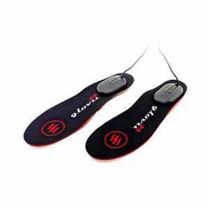 Glovii heated shoe insoles with battery packs and cables