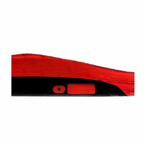 Glovii heated insole side profile showing battery port and control button