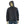 Glovii black hooded puffer jacket on a mannequin