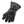 Glovii black leather heated motorcycle glove with protective knuckle padding