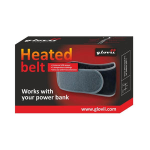 Glovii heated belt product packaging box