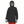 Glovii black hooded puffer jacket on a mannequin