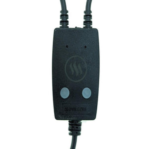 Glovii black power controller with two buttons and cables