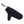 Black Glovii heated mitten with a wrist strap