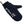 Black Glovii heated mitten with white logo and hand icon