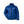 Gobi Heat blue insulated puffer jacket with black front zipper