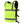Gobi Heat high visibility yellow safety vest with reflective strips and side buckles