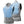 Grey cooling vest with visible blue tubing pattern on front and back