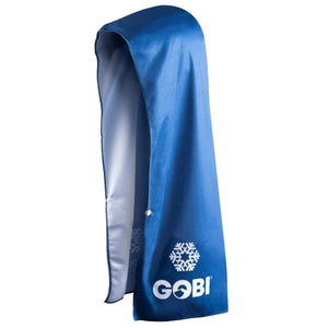 Blue Gobi Heat cooling towel with hood