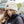 Person wearing a cream colored Gobi Heat knit beanie with a basket weave pattern