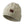 Cream colored Gobi Heat cable knit beanie with brown leather logo patch