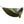 Olive green camping hammock with integrated mosquito net and zipper opening