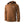 Brown Gobi Heat hooded work jacket with zippered chest and sleeve pockets
