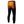 Back view of Gobi Heat black heated joggers showing internal heating element grid