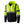 Gobi Heat high visibility yellow and black zip up hoodie with reflective strips
