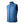 Blue Gobi Heat quilted puffer vest with black zipper