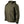 Olive green Gobi Heat hooded softshell heated jacket with front zipper