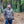 Man wearing a Gobi Heat camouflage hooded jacket in a forest