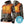 Camo heated hoodie with visible heating elements and 10 hour battery life graphic