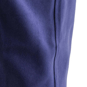 Close up of blue Gobi Heat fabric texture