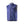 Gobi blue fleece vest with full zip closure