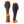 Gobi Heat grey and orange heated socks with battery pockets