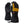 Gobi Heat black and yellow heated gloves with power button