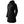 Black Gobi Heat hooded parka with quilted pattern and front zipper closure