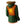 Back view of Gobi Heat green parka showing internal heating element grid