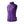 Gobi Heat purple quilted heated vest with front zipper and high collar