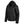 Gobi Heat black quilted hooded jacket with front zipper and chest power button