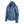 Gobi Heat blue hooded puffer jacket with front zipper and side pockets