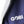 Close up of Gobi Heat logo on dark blue fabric with zipper
