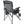 Gobi Heat black folding camping chair with side storage pocket and cup holder