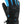 Gordini black and blue ski glove with adjustable wrist strap