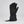 Gordini black winter glove with cinched wrist and adjustable pull cord