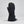 Black Gordini winter mitten with adjustable wrist strap and logo