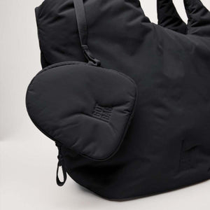 Black Got Bag tote with an attached small zippered pouch