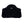 Black Onyx Cool orthopedic seat cushion with a textured wave pattern
