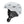 Smith Optics white snow helmet with black ear pads and chin strap