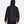 Back view of Under Armour black hooded windbreaker jacket