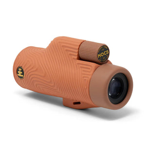 NOCS Provisions orange monocular with textured grip and focus dial