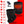 ActionHeat black heated neck gaiter with power bank and feature list including heat settings and fleece lining